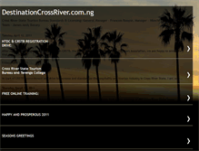Tablet Screenshot of destinationcrossrivercomng.blogspot.com