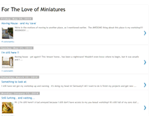 Tablet Screenshot of fortheloveofminiatures.blogspot.com