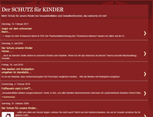 Tablet Screenshot of derschutzfuerkinder.blogspot.com