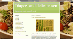 Desktop Screenshot of diapersdelicatessen.blogspot.com