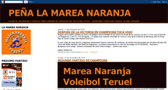 Desktop Screenshot of mareanaranjateruel.blogspot.com