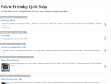 Tablet Screenshot of fabricfriendzy.blogspot.com