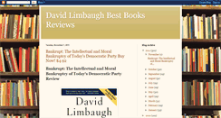 Desktop Screenshot of davidlimbaugh.blogspot.com