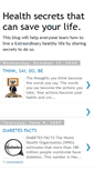 Mobile Screenshot of healthsecretsthatcansaveyourlife.blogspot.com