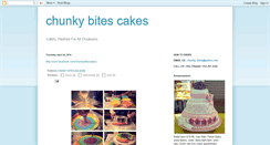 Desktop Screenshot of chunkybitescakes.blogspot.com