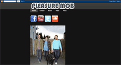 Desktop Screenshot of pleasuremob.blogspot.com