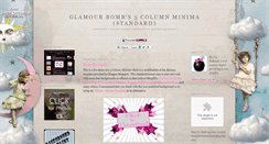 Desktop Screenshot of glamourbombs-3col-minima.blogspot.com