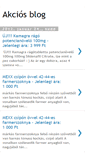 Mobile Screenshot of akciosblogom.blogspot.com