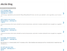 Tablet Screenshot of akciosblogom.blogspot.com