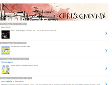 Tablet Screenshot of chrisgauvain.blogspot.com