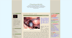 Desktop Screenshot of chantiquemolek.blogspot.com