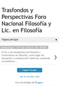 Mobile Screenshot of forofilosofiaestudiantes.blogspot.com