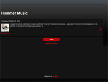 Tablet Screenshot of hummermusic.blogspot.com