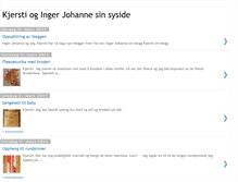 Tablet Screenshot of kjersti-ingerjohanne.blogspot.com