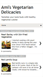 Mobile Screenshot of amisvegetariandelicacies.blogspot.com