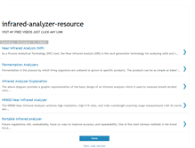 Tablet Screenshot of infrared-analyzer-resourceblogs.blogspot.com