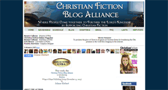 Desktop Screenshot of christianfictionblogalliance.blogspot.com