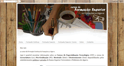 Desktop Screenshot of formacoesnoalgarve-fsuperiorc.blogspot.com