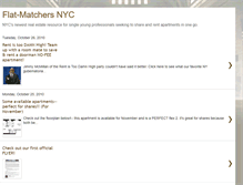 Tablet Screenshot of flatmatchersnyc.blogspot.com