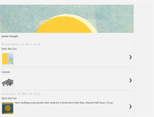 Tablet Screenshot of jamietempledesign.blogspot.com