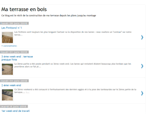 Tablet Screenshot of ma-terrasse-en-bois.blogspot.com