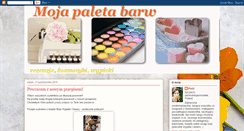 Desktop Screenshot of moja-paleta-barw.blogspot.com
