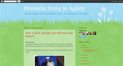 Desktop Screenshot of dramaticironyagility.blogspot.com