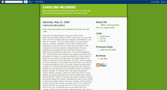 Desktop Screenshot of carolinamelendez.blogspot.com