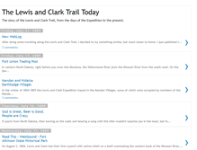 Tablet Screenshot of lewis-clark-trail.blogspot.com