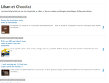 Tablet Screenshot of libanetchocolat.blogspot.com