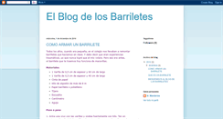 Desktop Screenshot of elblogdelosbarriletes.blogspot.com