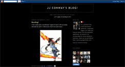 Desktop Screenshot of jjconway.blogspot.com