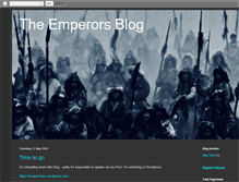 Tablet Screenshot of emperorbaz.blogspot.com