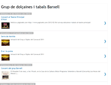 Tablet Screenshot of grup-barxell.blogspot.com