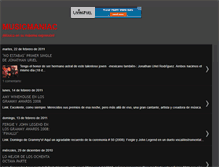 Tablet Screenshot of musicmaniac2009.blogspot.com