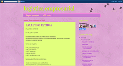 Desktop Screenshot of logisticaleja.blogspot.com