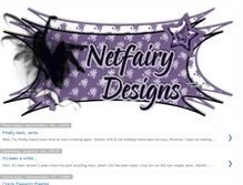 Tablet Screenshot of netfairysdesigns.blogspot.com