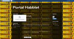 Desktop Screenshot of habbletportal.blogspot.com