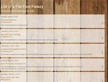 Tablet Screenshot of flatfootfloosy.blogspot.com