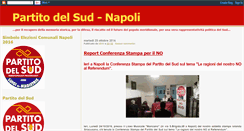 Desktop Screenshot of partitodelsudnapoli.blogspot.com