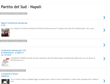 Tablet Screenshot of partitodelsudnapoli.blogspot.com