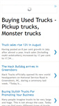 Mobile Screenshot of buyingusedtrucks.blogspot.com