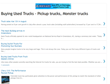 Tablet Screenshot of buyingusedtrucks.blogspot.com