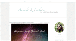 Desktop Screenshot of amandalockrow.blogspot.com