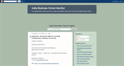 Desktop Screenshot of india-business-schools.blogspot.com