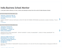 Tablet Screenshot of india-business-schools.blogspot.com
