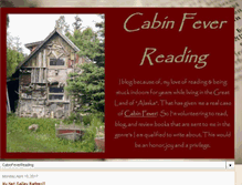 Tablet Screenshot of cabinfeverreading.blogspot.com