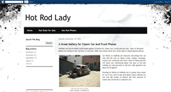 Desktop Screenshot of hotrodlady.blogspot.com