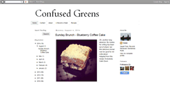 Desktop Screenshot of confusedgreens.blogspot.com