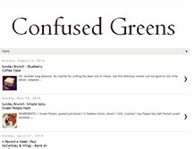 Tablet Screenshot of confusedgreens.blogspot.com